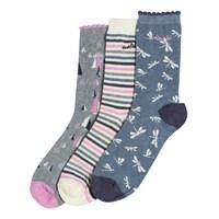 Parade Decorative Socks 3 Pack Pale Violet