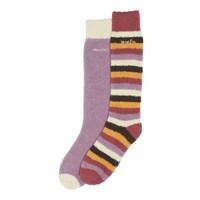 park fluffy socks pack of 2 pairs heather