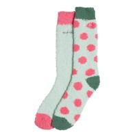 Park Fluffy Socks 2 Pack Mint Green