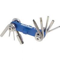 Park Tool IB2C MultiTool - I-Beam Mini fold-up hex wrench screwdriver and star shaped wrench set