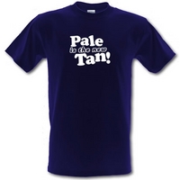 Pale Is The New Tan! male t-shirt.