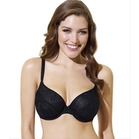 panache superbra tango black plunge bra