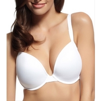 Panache Superbra Porcelain, White U/W Moulded Plunge Bra