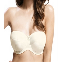 panache superbra evie ivory uw moulded strapless bra