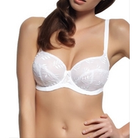 Panache Superbra Tango, White Balconnet Bra