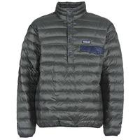 patagonia down snapt pullover mens jacket in grey