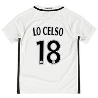 Paris Saint-Germain Third Shirt 2016-17 - Kids with Lo Celso 18 printi, White