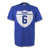 paul pogba france crest tee blue