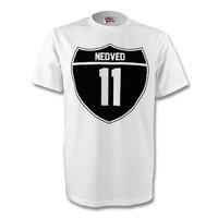 Pavel Nedved Juventus Crest Tee (white) - Kids