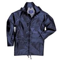 pacific rain jacket navy size large