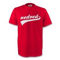 pavel nedved czech republic signature tee red