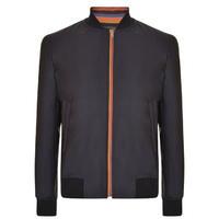 paul smith multi stripe bomber jacket