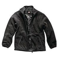 PADDED FLEECE JACKET SIZE S BLACK