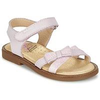 pablosky selmie girlss childrens sandals in pink