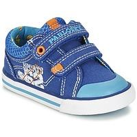 pablosky sedolialo boyss childrens shoes trainers in blue