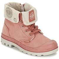 Palladium BAGGY KID girls\'s Children\'s Mid Boots in pink