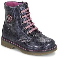 pablosky maliana girlss childrens mid boots in blue