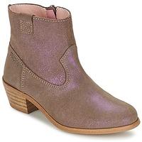 pablosky artifa girlss childrens mid boots in brown