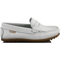 pablosky rider m boyss childrens loafers casual shoes in white