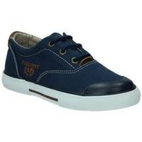 pablosky canvas boyss childrens shoes trainers in blue