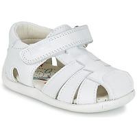 pablosky netrole boyss childrens sandals in white