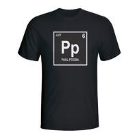 paul pogba juventus periodic table t shirt black kids