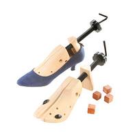 Pair of Wooden Shoe Stretchers with Cedar Deodorising Blocks