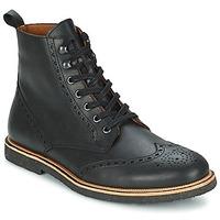 paul joe ipster mens mid boots in black