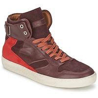 paul joe hoop mens shoes high top trainers in red