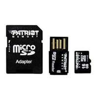 Patriot 16gb Mc Sdhc4 W/adp Usb ...