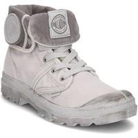 palladium pallabrouse baggy mens shoes high top trainers in grey