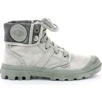 palladium baggy toile mens mid boots in blue