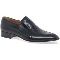 paco milan aragon mens formal slip on shoes mens shoes in black