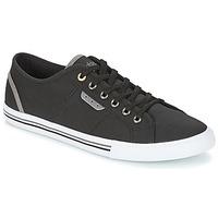 pantofola doro arda uomo canvas low mens shoes trainers in black