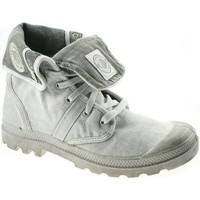 palladium pallabrouse baggy mens shoes high top trainers in beige