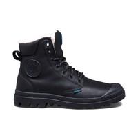 pampa sport wps leather high top lace up trainers