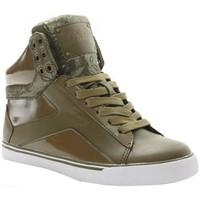 Pastry Pop Tart Sweet Crime women\'s Shoes (High-top Trainers) in green
