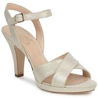 paul joe pigal womens sandals in gold