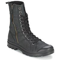 palladium poots womens mid boots in black