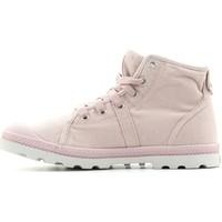 palladium pallabrouse mid lf womens shoes high top trainers in multico ...