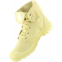 Palladium Baggy M Lemon women\'s Shoes (High-top Trainers) in Yellow