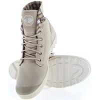 palladium slim snaps womens shoes high top trainers in beige