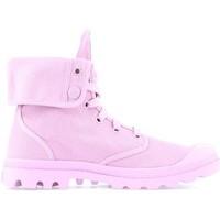 palladium baggy womens shoes high top trainers in pink