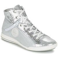 Pataugas PAZ/M F2C women\'s Shoes (High-top Trainers) in Silver