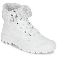 palladium us baggy womens mid boots in white