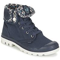 palladium us baggy womens mid boots in blue