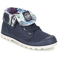 palladium baggy lp tw p womens mid boots in blue