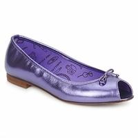 parallle dario womens shoes pumps ballerinas in purple