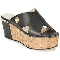 paul joe zipolite womens mules casual shoes in black