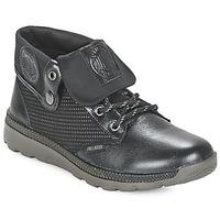 palladium pallaville baggy lea womens mid boots in black